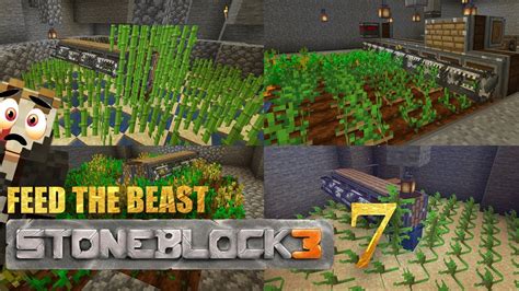 Create Farm Galore With Tutorial Minecraft Ftb Stoneblock