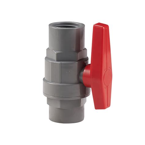 Wholesale Pvc Two Piece Ball Valve Full Plastic Handle Ordinary