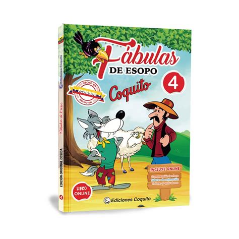 Libro Coquito Fábulas de Esopo 4 963512