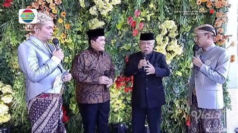 Pesan Menyentuh Erick Thohir Usai Jadi Saksi Pernikahan Via Vallen