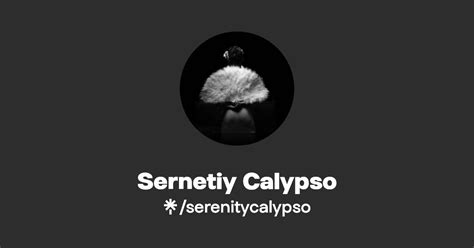 Serenity Calypso Instagram Facebook Linktree