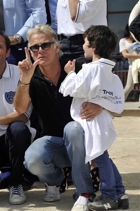 Photo Franck Dubosc Et Son Fils Rapha L Le Er Troph E Du Sud Des