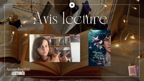 Avis Lecture De Sang D Cume Et De Glace Youtube