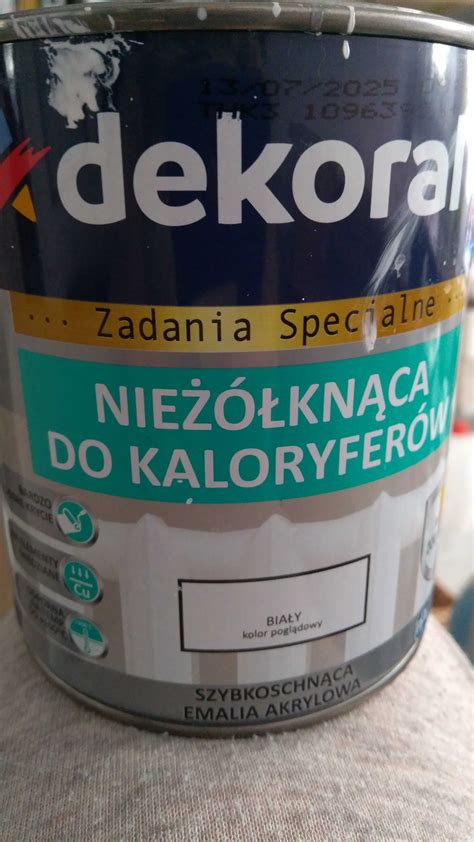 Farba biała do grzejników kaloryferów Dekoral Wrocław Śródmieście OLX pl