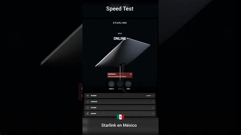 Starlink En M Xico Prueba De Velocidad Youtube