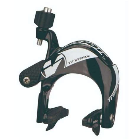 Vision Trimax Aero Caliper Brakeset Polished Black Wviosn Logo