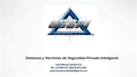 Sistemas Y Servicios De Seguridad Privada Inteligente Seguridad