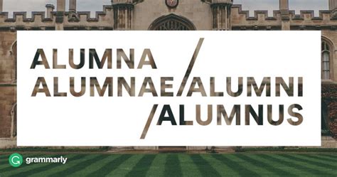 Alumni Vs Alumnus