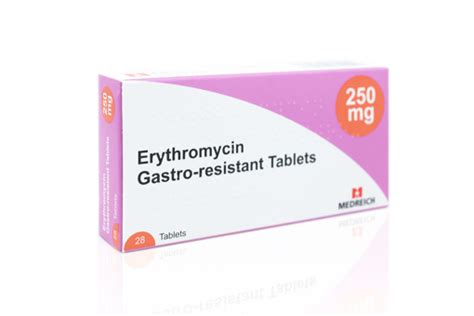 survival-32. Erythromycin 250mg Tablets (28)