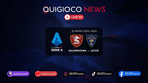 QUIGIOCO Analisi Match SALERNITANA Vs LECCE YouTube