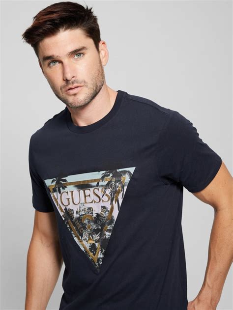 Guess Crewneck Logo Tee Guess