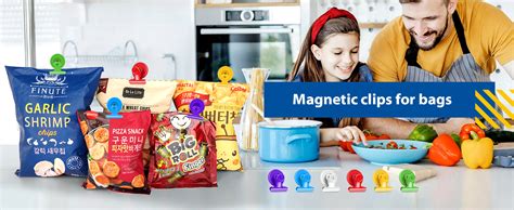 Findmag Fridge Magnets Clip Pack Colorful Magnetic Clips Whiteboard