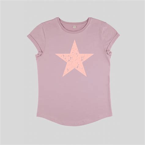 Tonal Pink Star T Shirt Hari And The Gang