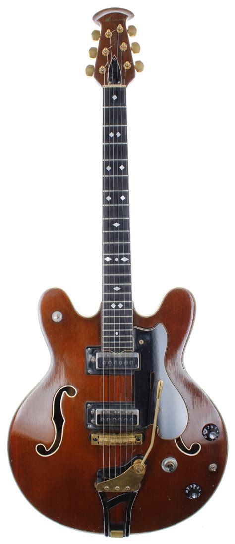 Late 1960searly 1970s Ovation Thunderhead 1460 Semi Hollow Body