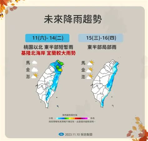 週末降溫又降雨！今年第17號颱風「鯉魚」恐生成 影響路徑揭曉 天氣速報 生活 Nownews今日新聞