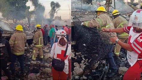 Explosi N En Bodega De Pirotecnia Deja Muertos En Texmelucan Puebla N