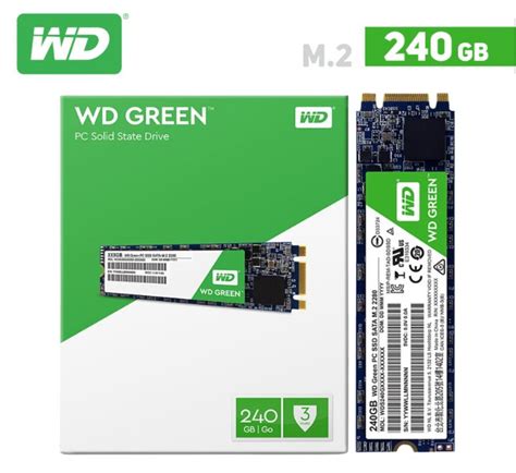 Western Digital Ssd M 2 Sata 240gb Green WDS240G3G0B GRUPO CENTRO