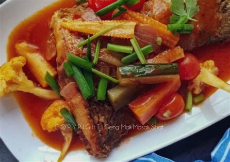 Resipi Ikan Masam Manis Thai Style Menarik Rasa Dan Mudah Menu Yang