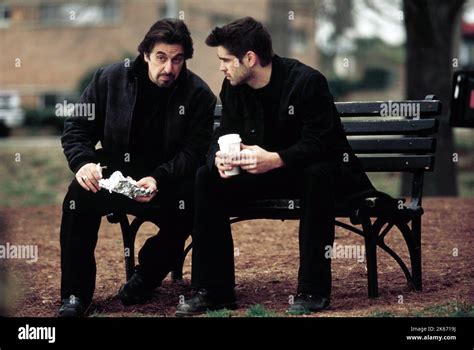 Al Pacino Colin Farrell The Recruit Stock Photo Alamy