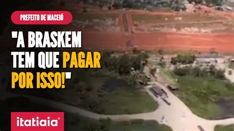 PREFEITO DE MACEIÓ SOBREVOA ÁREA DAS MINAS E MOSTRA FISSURAS YouTube