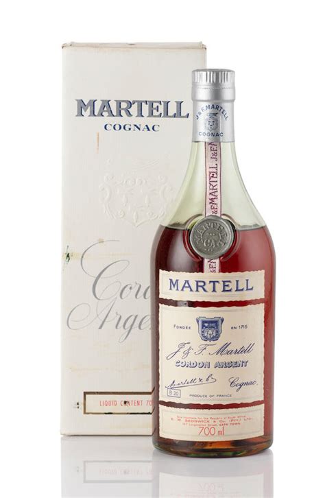 Bonhams Martell Cordon Argent Cognac