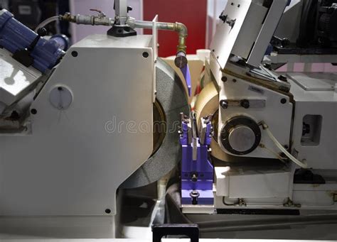 Centerless Grinding Machine Stock Image Image Of Manufacturing