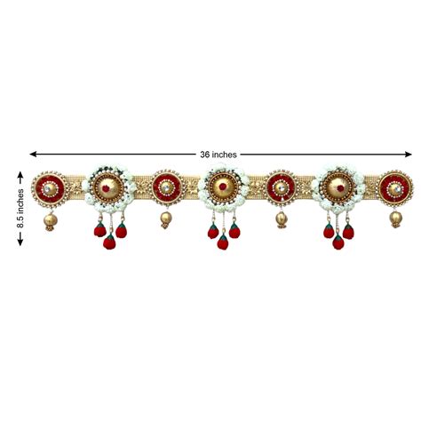 Buy Handmade Thoranam For Main Door Made Out Of Artoficial Flower With