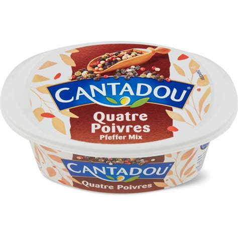 Cantadou Fromage Frais Double Cr Me Quatre Poivres Migros