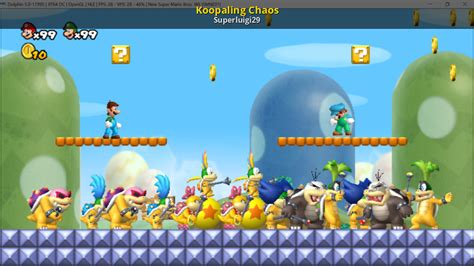 Koopaling Chaos New Super Mario Bros Wii Mods