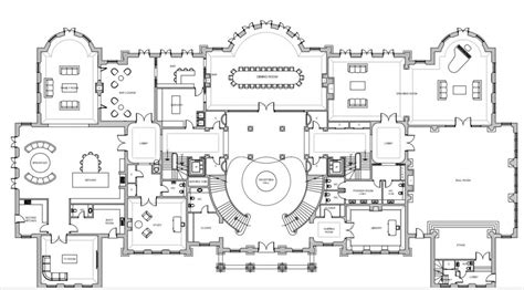 Homes Mansions Floor Plans To Le Palais Royal 935 Hillsboro Mile ...