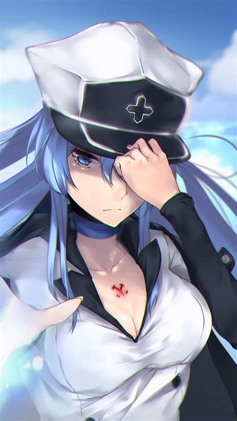 Esdeath, Akame Ga Kill, Anime, esdeath mobile HD phone wallpaper | Pxfuel