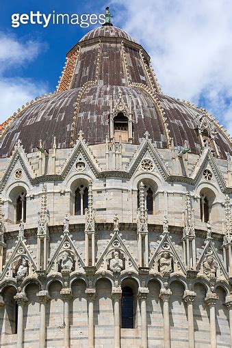 Pisa Baptistery Of St John Piazza Del Duomo Pisa Italy