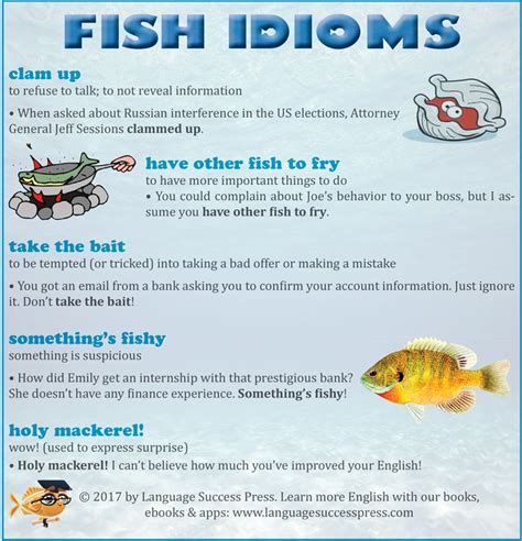 Improve Your English With These Fish Idioms Languagesucccesspress