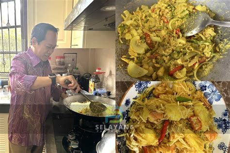 Ahmad Maslan Buat Comeback Memasak Kali Ini Kongsi Resepi Paling Unik