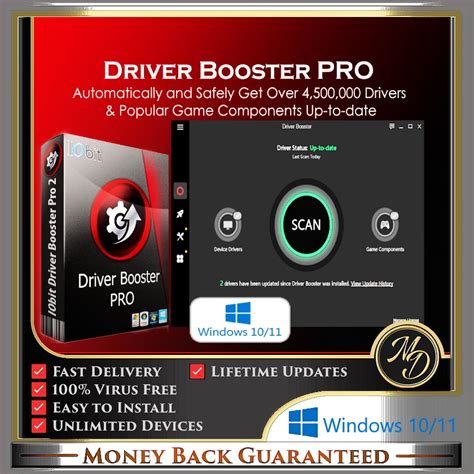 IObit Driver Booster Pro 10 Lifetime Full Version For Windows 10 11