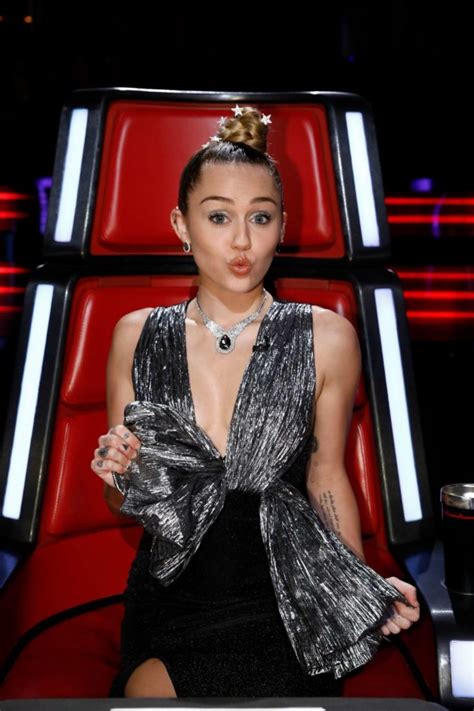 Miley Cyrus – The Voice Season 13 – GotCeleb