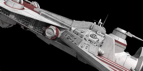 Star Wars Consular Class Cruiser C70 Charger 3d Model Cgtrader