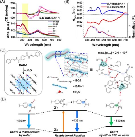 Chirality Transfer From BQ5 To The Achiral Fluorophore BAH1 A