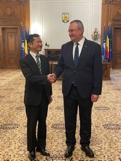 Vizit De R Mas Bun A Ambasadorului Ueda La Pre Edintele Senatului