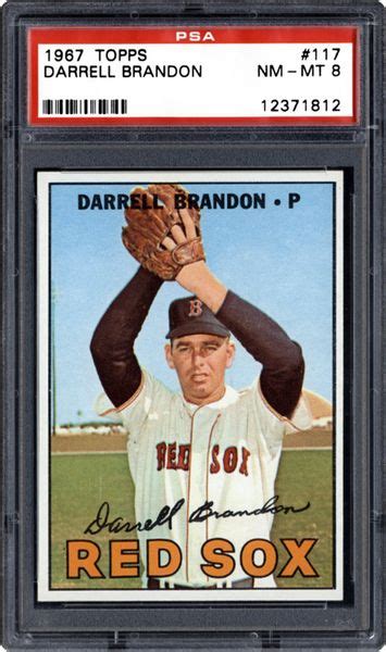 1967 Topps Darrell Brandon Psa Cardfacts®