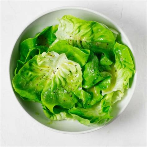 My Favorite Butter Lettuce Side Salad | The Full Helping