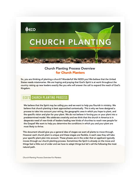 Church Planting Eco