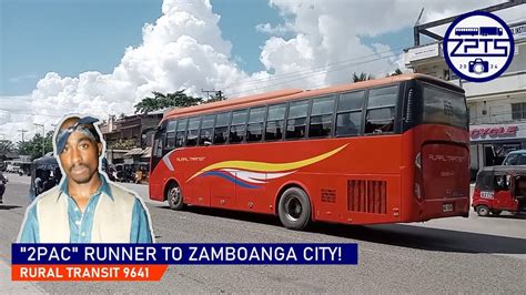 2pac Runner To Zamboanga City Rural Transit 9641 🟥🚌 Youtube