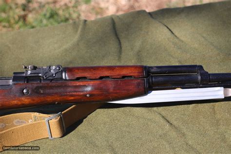 Russian Sks 762x39 Caliber Semi Auto Rifle