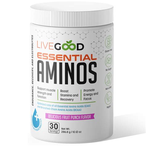 Essential Aminos Pour Plus D énergie Et De Concentration Jmf