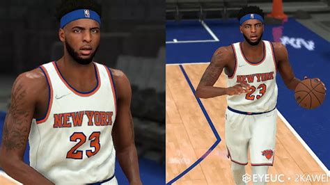 Nba K Mitchell Robinson Cyberface And Body Model By Kawei