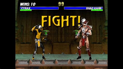 Ultimate Mortal Kombat 3 Cyrax No Damage Very Hard Master Ladder