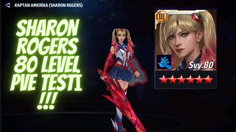 Sharon Rogers Level Pve Testi Marvel Future Fight Youtube