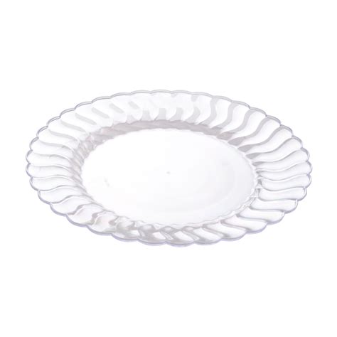 Schorin Company | Flairware 9" Clear Plastic Plates 18/pkg - Schorin ...