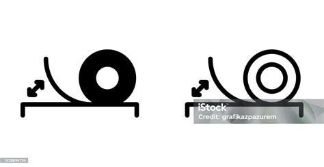 Adhesion Icon Vector Illustration Stock Illustration Download Image